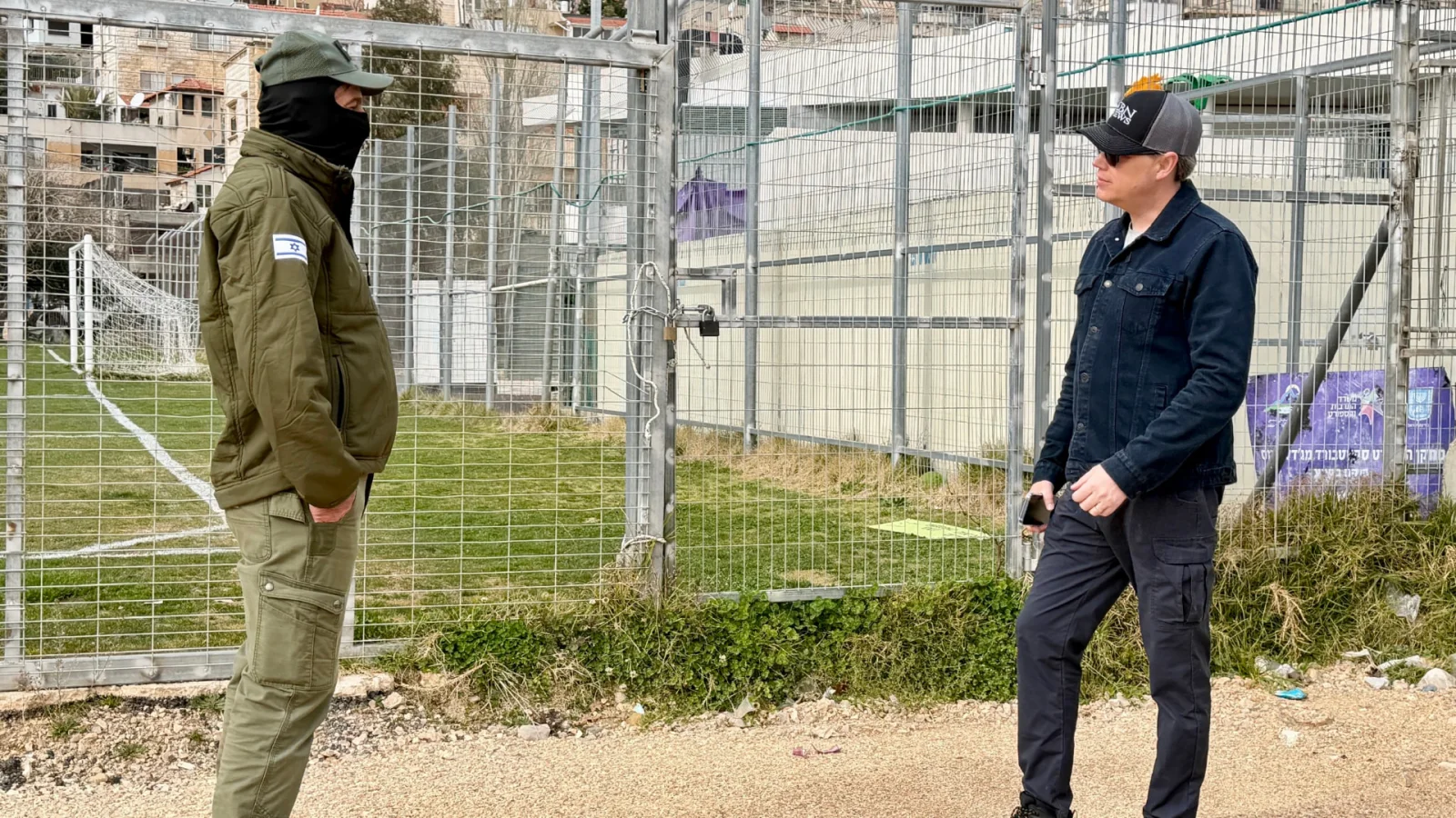 Joshua Swanson reporting in Majdal Shams, Northern Israel, on the border with Syria